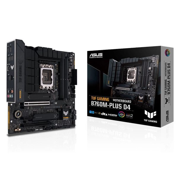 Mainboard ASUS TUF GAMING B760M-E D4 | Intel B760, Socket 1700, mATX, 4 khe DDR4